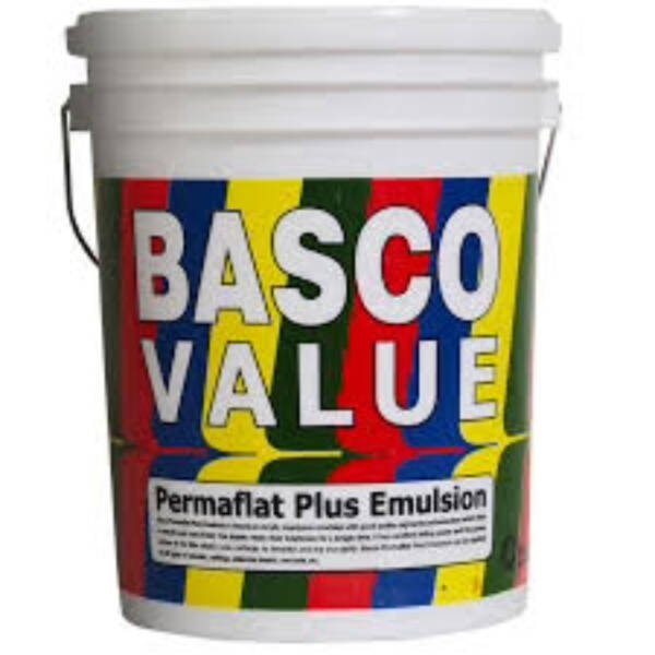 BASCO VALUE PERMAFLAT PLUS EMULSION WHITE 20L