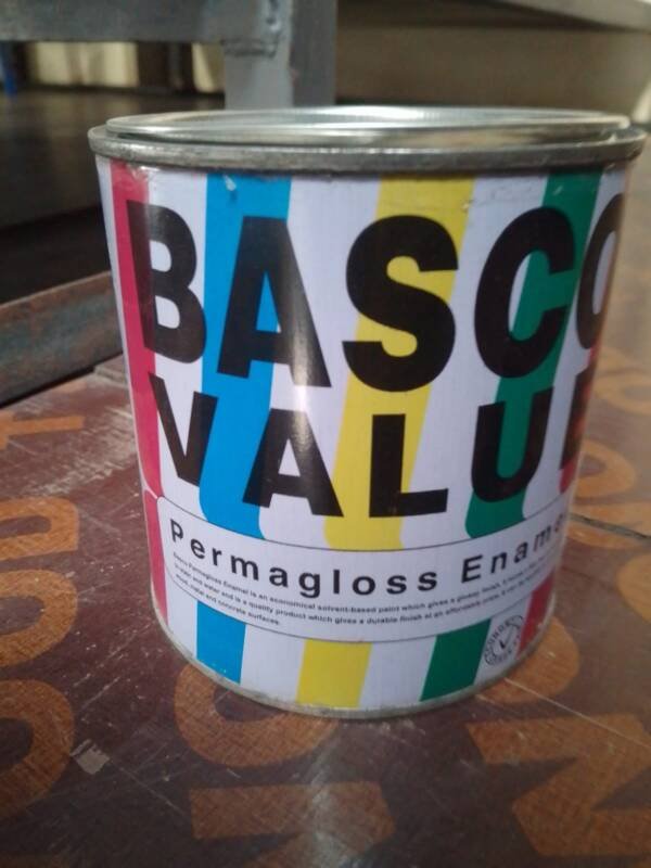 BASCO VALUE PERMANENT GLOSS WHITE 1L