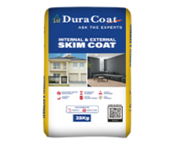 DURACOAT EXTERIOR SKIM COAT 25KG